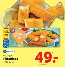 Lidl Fiskepinde tilbud