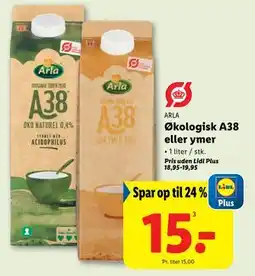 Lidl Økologisk A38 eller ymer tilbud