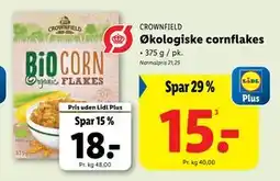 Lidl Økologiske cornflakes tilbud