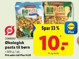 Lidl Økologisk pasta til børn tilbud