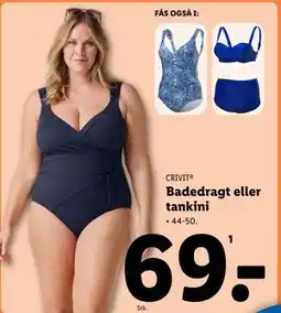 Lidl Badedragt eller tankini tilbud