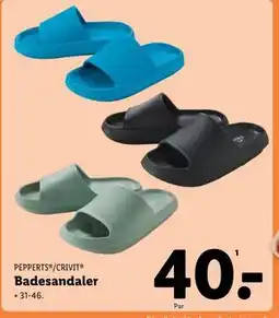 Lidl Badesandaler tilbud