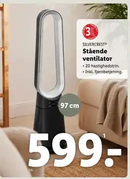 Lidl Stående ventilator tilbud