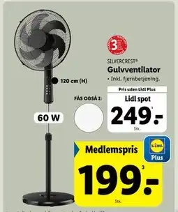 Lidl Gulvventilator tilbud