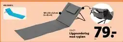 Lidl Liggeunderlag med ryglæn tilbud