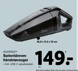 Lidl Batteridreven håndstøvsuger tilbud