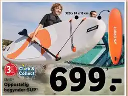 Lidl Oppustelig begynder-SUP¹ tilbud