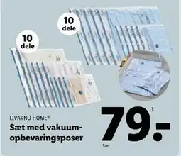 Lidl Sæt med vakuumopbevaringsposer tilbud