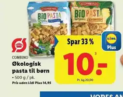 Lidl Økologiske pasta til børn tilbud