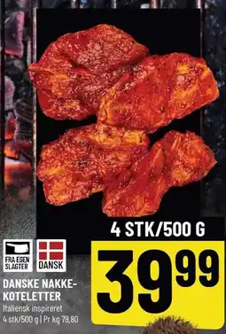 Løvbjerg DANSKE NAKKEKOTELETTER tilbud