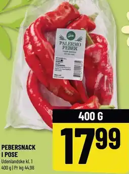 Løvbjerg PEBERSNACK I POSE tilbud