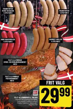 Løvbjerg FILET ALA MØRBRAD EL. PØLSER tilbud