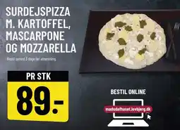 Løvbjerg SURDEJSPIZZ M. KARTOFFEL, MASCARPONE OG MOZZARELLA tilbud