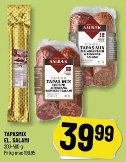 Løvbjerg TAPASMIX EL. SALAMI tilbud