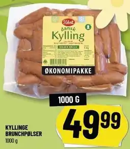 Løvbjerg KYLLINGE BRUNCHPØLSER tilbud
