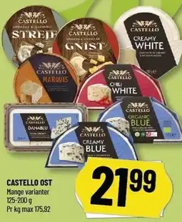 Løvbjerg CASTELLO OST tilbud
