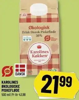 Løvbjerg KAROLINES ØKOLOGISKE PISKEFLØDE tilbud