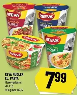 Løvbjerg REEVA NUDLER EL. PASTA tilbud