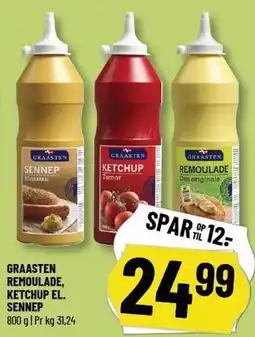 Løvbjerg GRAASTEN REMOULADE, KETCHUP EL. SENNEP tilbud