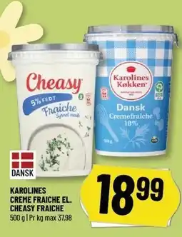 Løvbjerg KAROLINES CREME FRAICHE EL. CHEASY FRAICHE tilbud