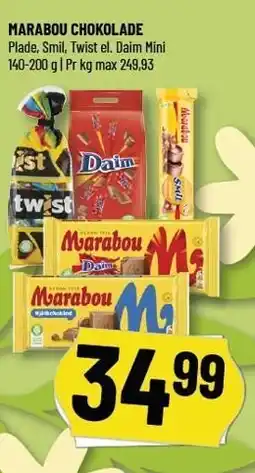Løvbjerg MARABOU CHOKOLADE tilbud