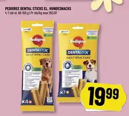 Løvbjerg PEDIGREE DENTAL STICKS EL. HUNDESNACKS tilbud