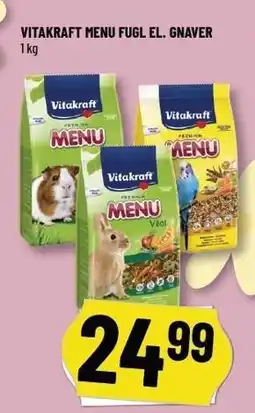 Løvbjerg VITAKRAFT MENU FUGL EL. GNAVER tilbud