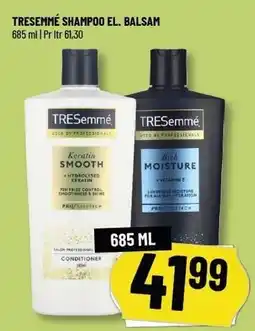 Løvbjerg TRESEMMÉ SHAMPOO EL. BALSAM tilbud