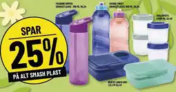 Løvbjerg SPAR 25% PÅ ALT SMASH PLAST tilbud