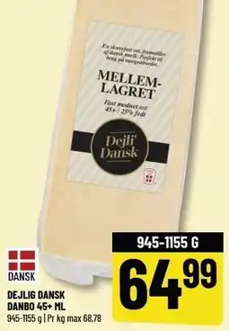 Løvbjerg DEJLIG DANSK DANBO 45+ ML tilbud