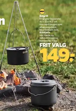 Netto Bålgrill eller Bålstativ tilbud