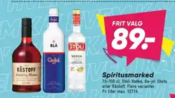 Bilka Spiritusmarked tilbud