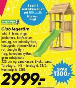 Bilka Club legetårn tilbud