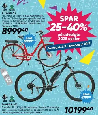 Bilka SCO E-fresh 7-I tilbud
