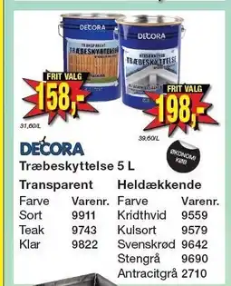 Harald Nyborg Træbeskyttelse tilbud