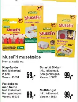 Harald Nyborg Musefri musefælde tilbud