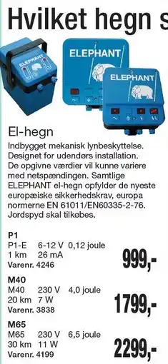 Harald Nyborg El-hegn tilbud