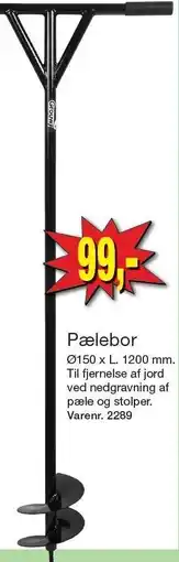 Harald Nyborg Pælebor tilbud