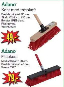 Harald Nyborg Kost med træskaft tilbud