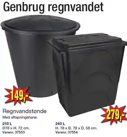 Harald Nyborg Regnvandstønde tilbud