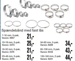 Harald Nyborg Spændebånd med fast lås tilbud