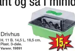 Harald Nyborg Drivhus tilbud