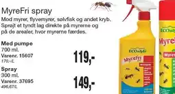 Harald Nyborg MyreFri spray tilbud