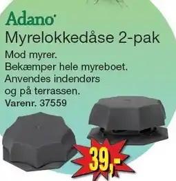 Harald Nyborg Adano Myrelokkedåse 2-pak tilbud