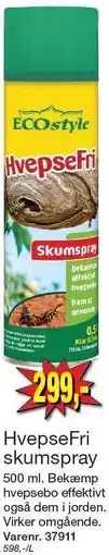 Harald Nyborg HvepseFri skumspray tilbud