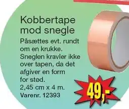 Harald Nyborg Kobbertape mod snegle tilbud