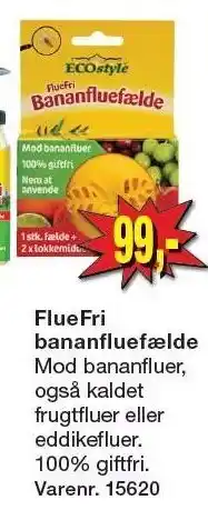 Harald Nyborg FlueFri bananfluefælde tilbud