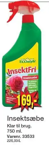 Harald Nyborg Insektsæbe tilbud