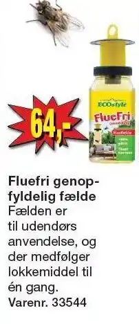 Harald Nyborg Fluefri genopfyldelig fælde tilbud