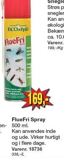 Harald Nyborg FlueFri Spray tilbud